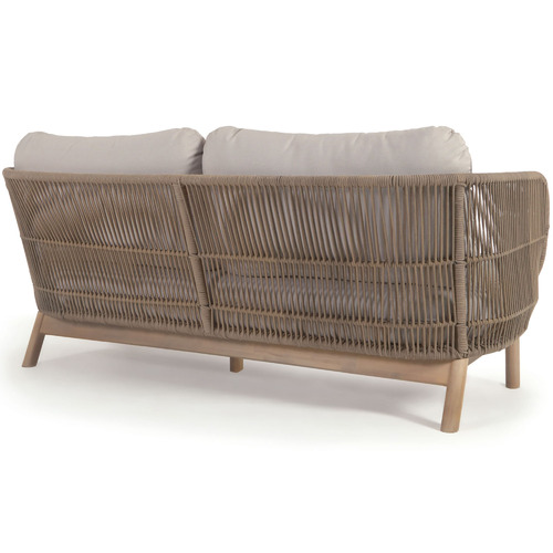 3 Seater Calix Acacia Wood Outdoor Sofa