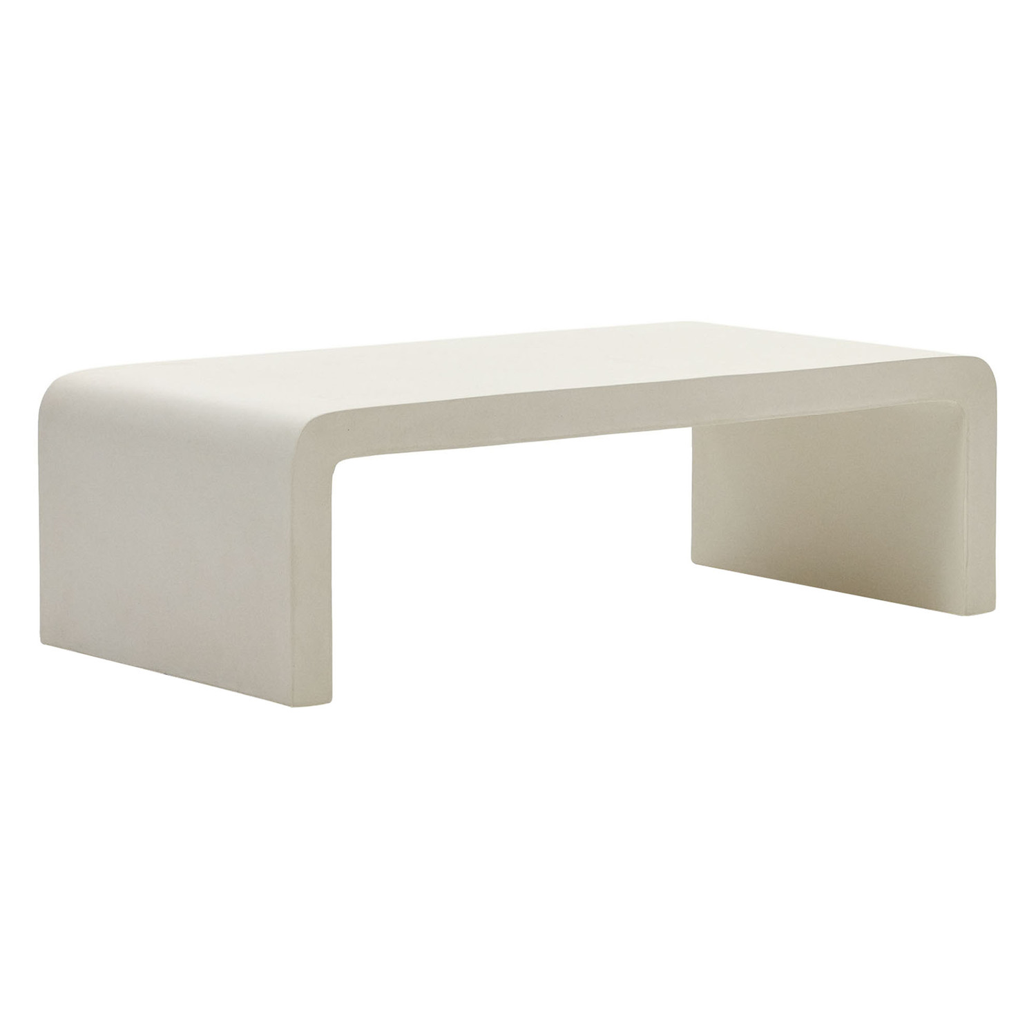 135cm Aksdal Cement Outdoor Coffee Table