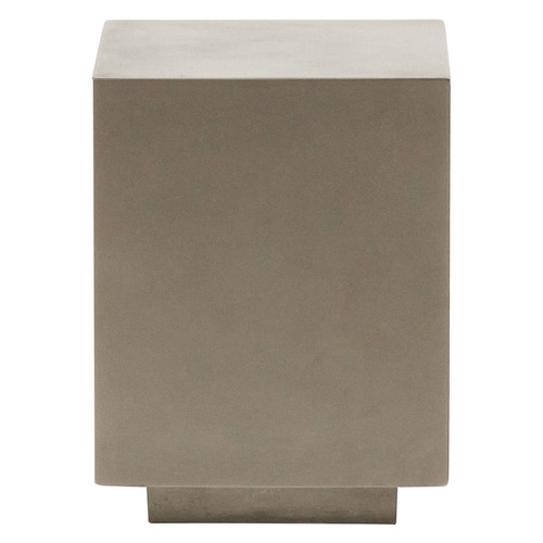 Rundel Cement Outdoor Side Table