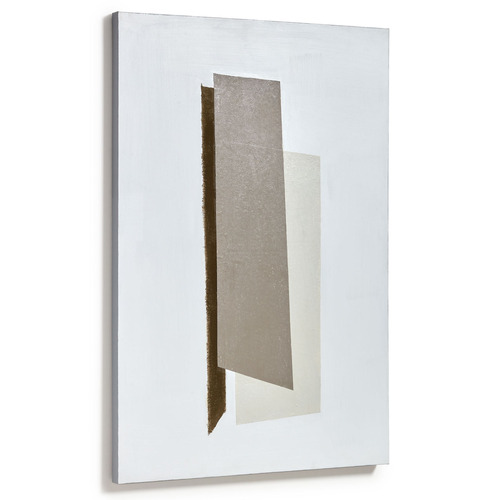 Grey Abstract II Stretched Canvas Wall Art Temple & ster