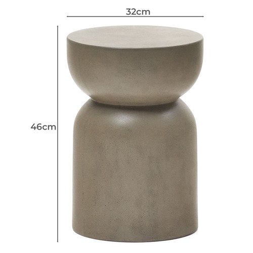 Gatten Cement Outdoor Side Table