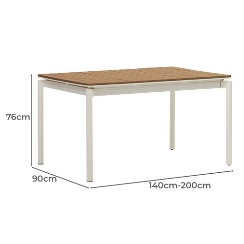 Capita Extendable Outdoor Dining Table