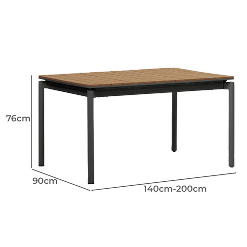 Capita Extendable Outdoor Dining Table