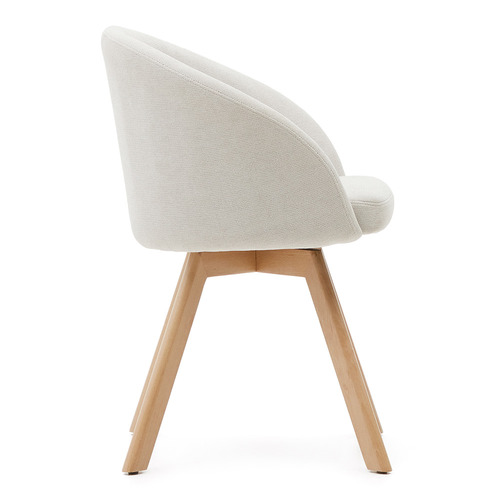 Blythe Chenille Swivel Dining Chair