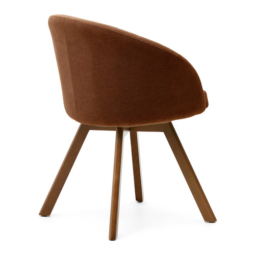 Blythe Chenille Swivel Dining Chair