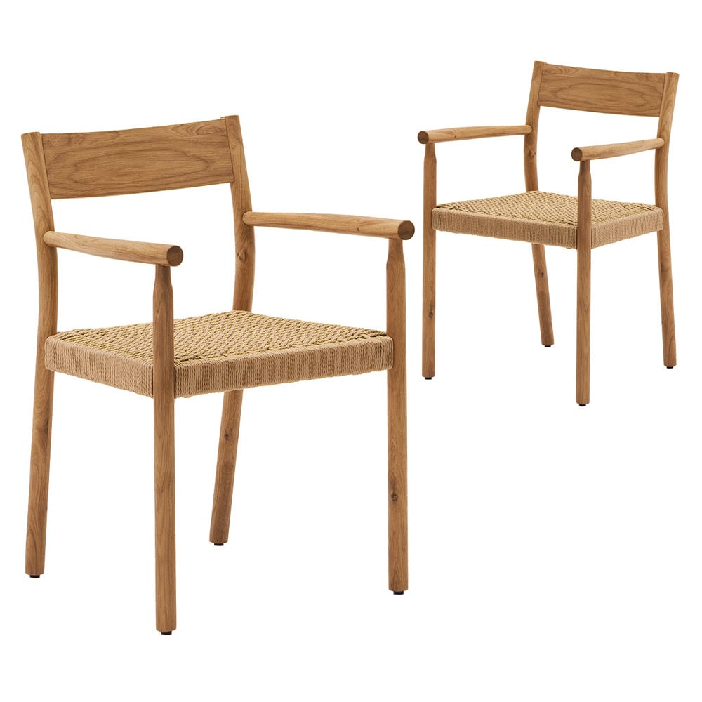 Annalise Oak Wood Dining Chairs
