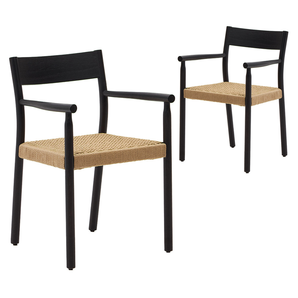 Annalise Oak Wood Dining Chairs