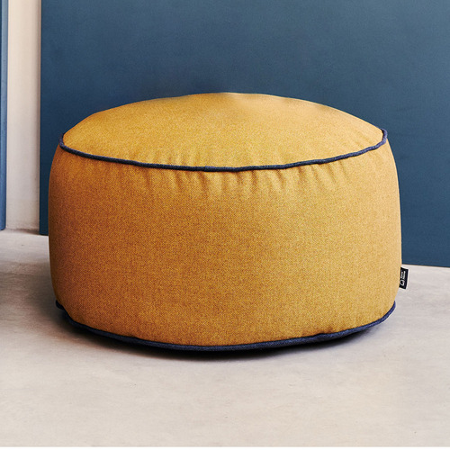 Mustard Quinn Pouffe