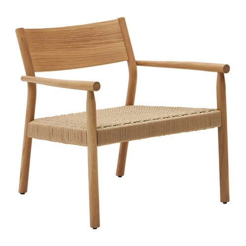 Annalise Oak Wood Armchair