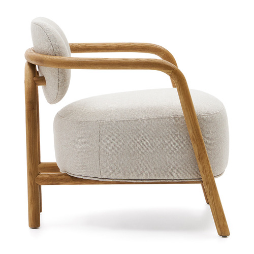 Holly Oak Wood Armchair