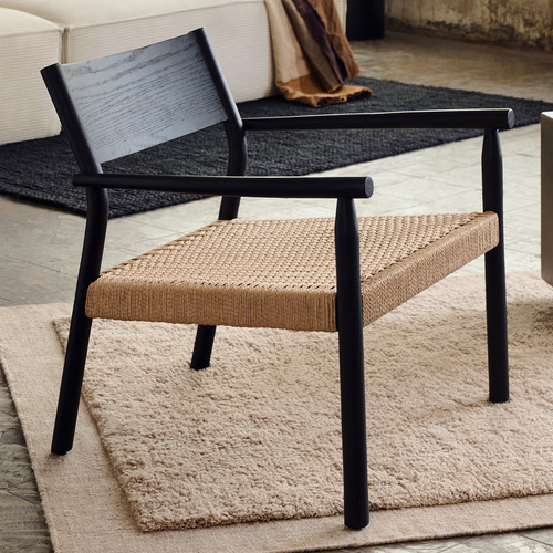 Annalise Oak Wood Armchair