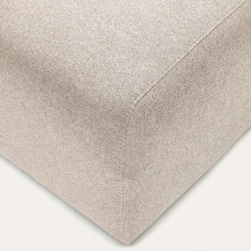 64cm Grey Addison Ottoman