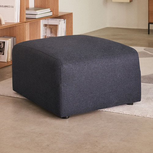 64cm Grey Addison Ottoman