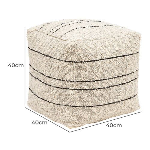 Rory Wool Pouffe