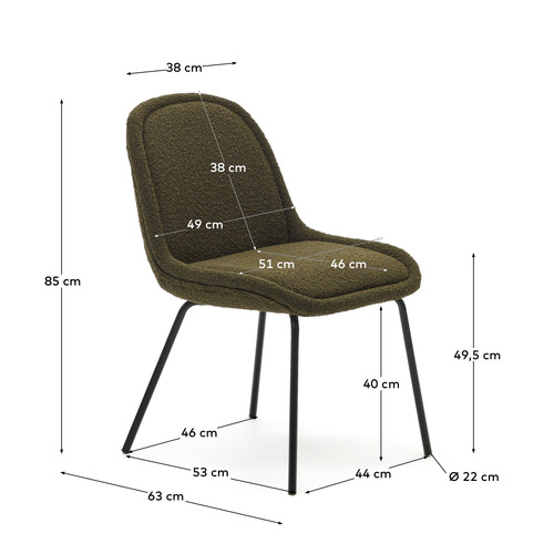 Gaynor Boucle Dining Chairs