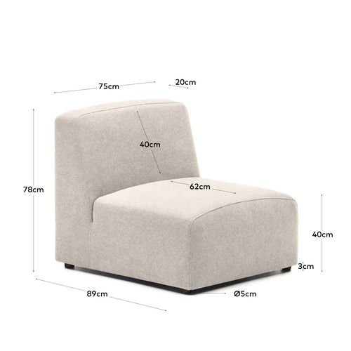 Addison Armless Armchair