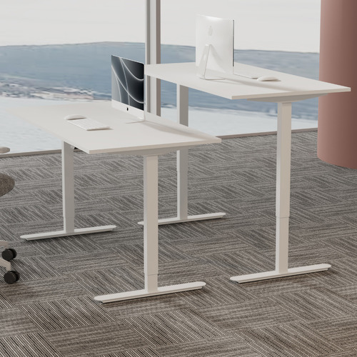 Princeton Height Adjustable Steel Writing Desk