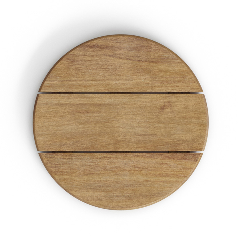 Ferdin Acacia Wood Outdoor Side Table