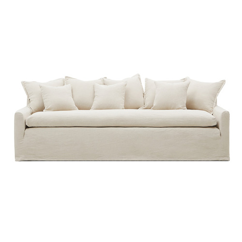 Lynea 3 Seater Linen Sofa