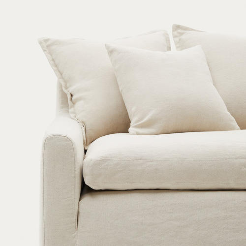 Lynea 3 Seater Linen Sofa