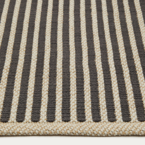 Beige & Black Corrado Indoor/Outdoor Rug