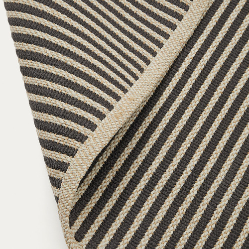 Beige & Black Corrado Indoor/Outdoor Rug