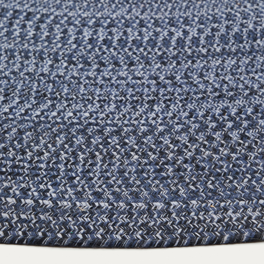 Blue Saverio Hand-Woven Oval Indoor/Outdoor Rug