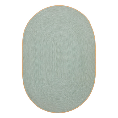Green Fausto Hand-Woven Oval Indoor/Outdoor Rug