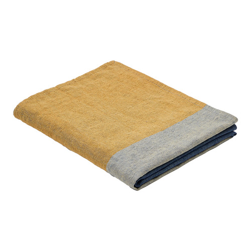 Basile Checked Linen-Blend Throw