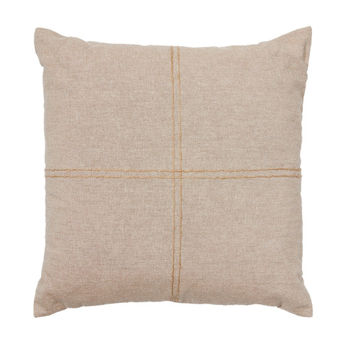 Beige Bernar Cotton Cushion Cover