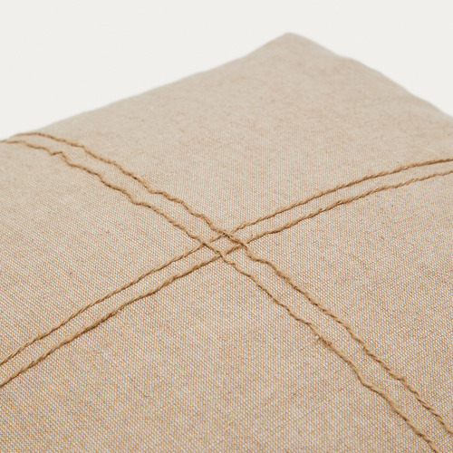 Beige Bernar Cotton Cushion Cover