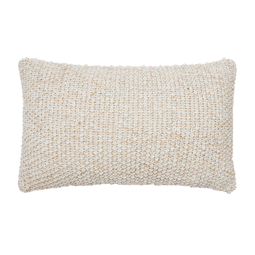 Cenzo Cotton & Jute Cushion Cover
