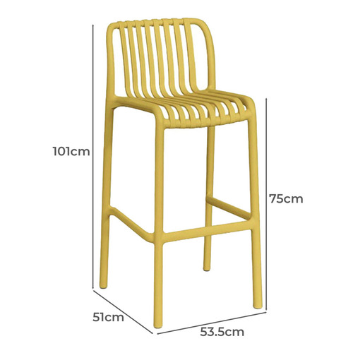75cm Aristide Outdoor Bar Stools