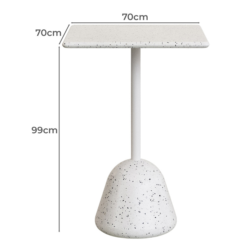 Ferdin Terrazzo Outdoor Bar Table
