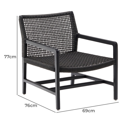 Pietro Teak Wood Outdoor Armchair