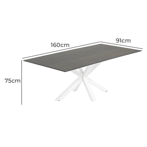 160cm Laurent Rectangular Dining Table