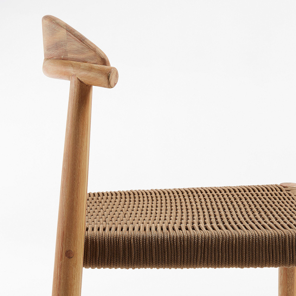 76cm Ronan Woven Rope Barstool