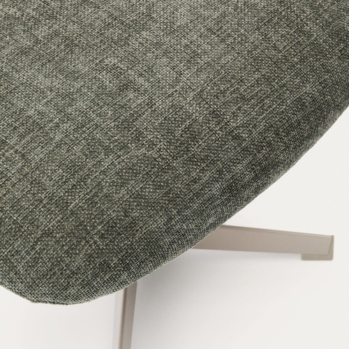 Lowell Chenille Footstool
