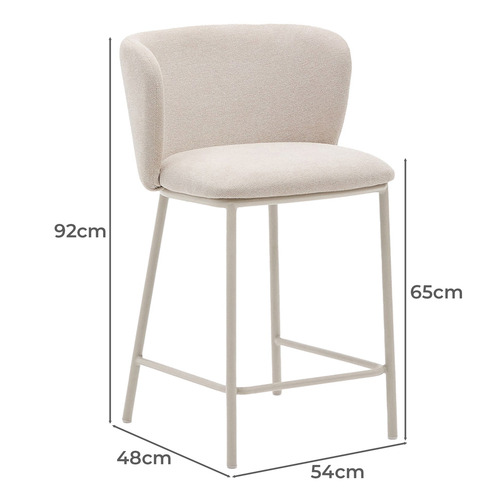 Elodie Chenille Bar Stools