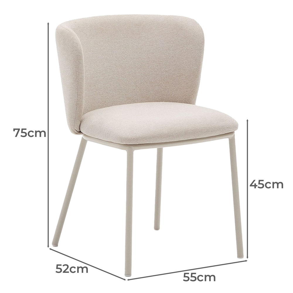 Elodie Chenille Dining Chairs
