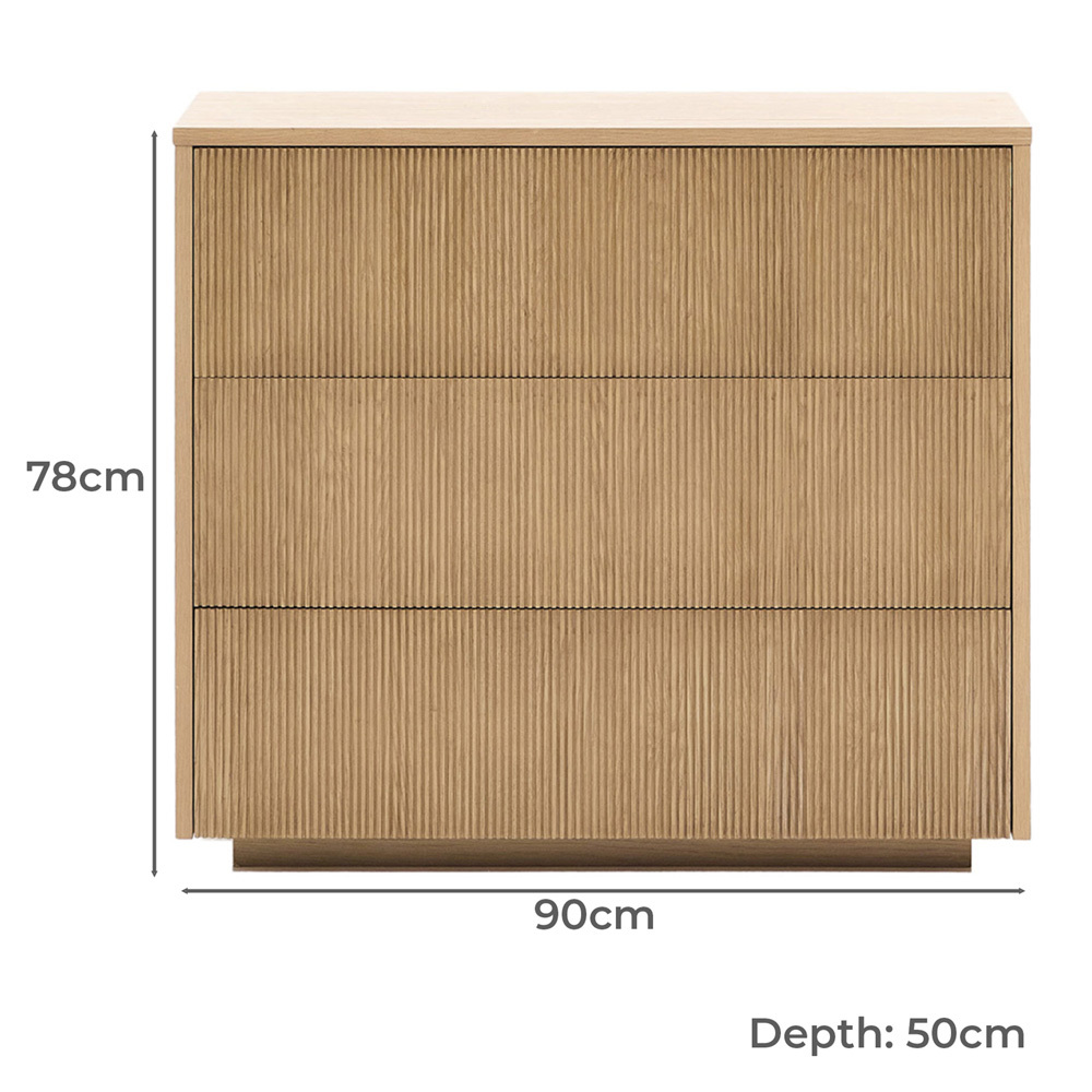 Coraline 3 Drawer Chest