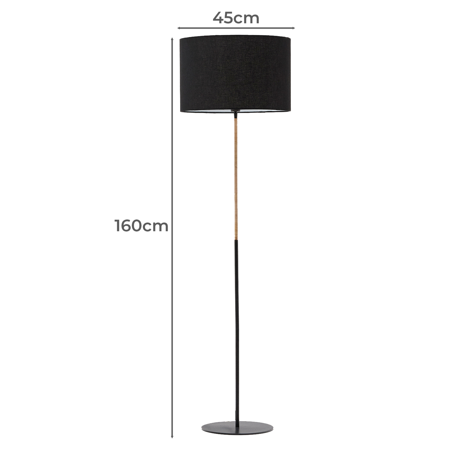 160cm Levine Floor Lamp