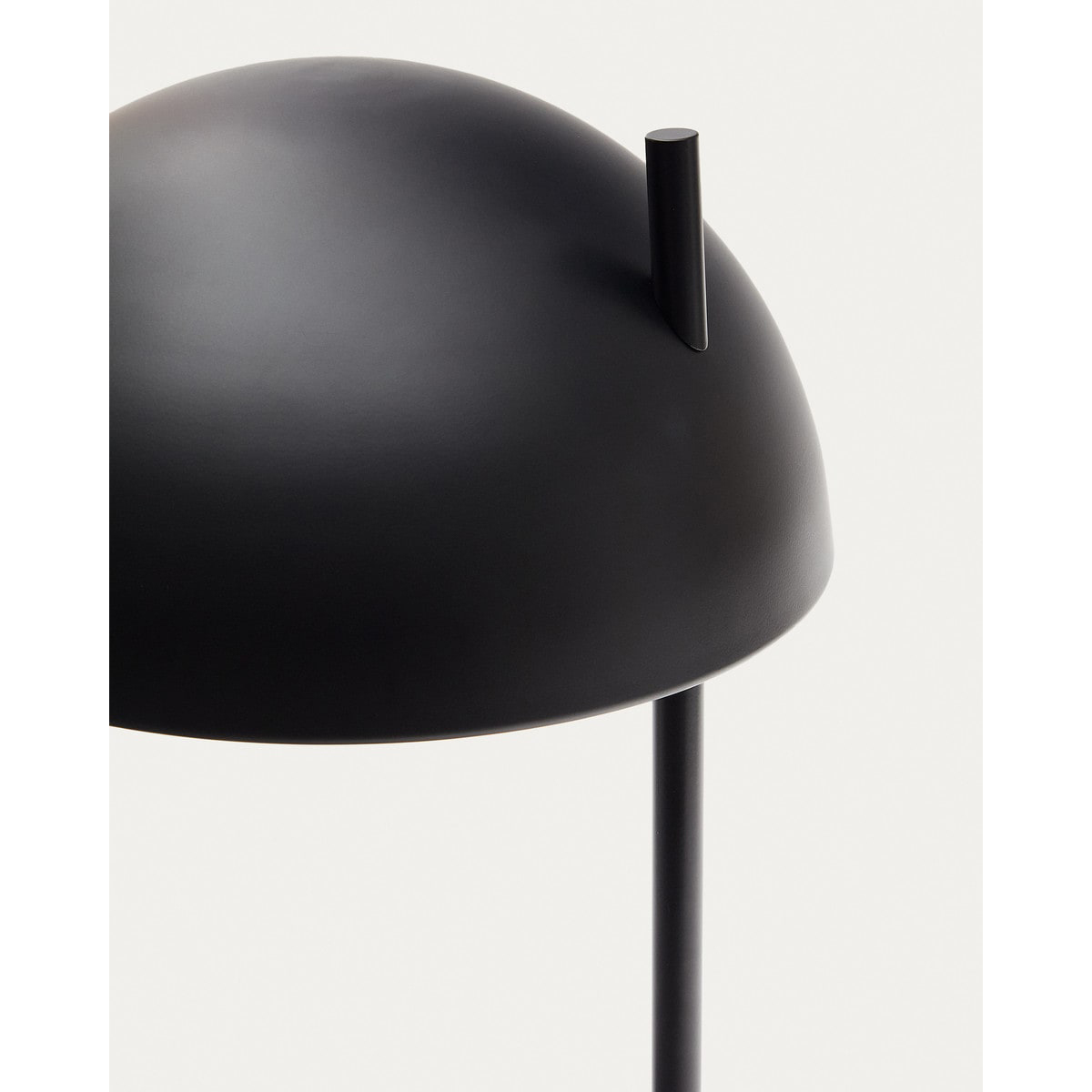 49cm Uzair Ash Wood & Metal Table Lamp