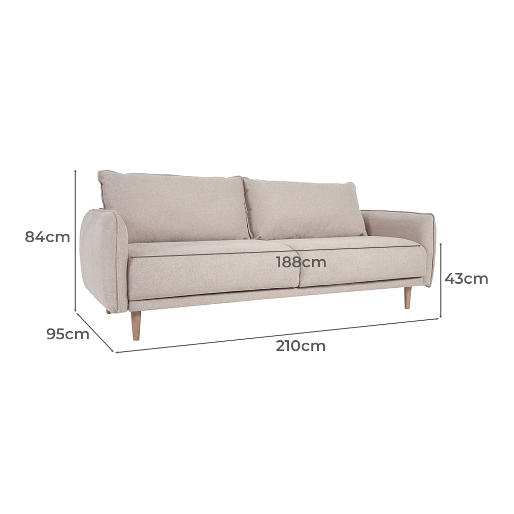 Sylvie 3 Seater Sofa