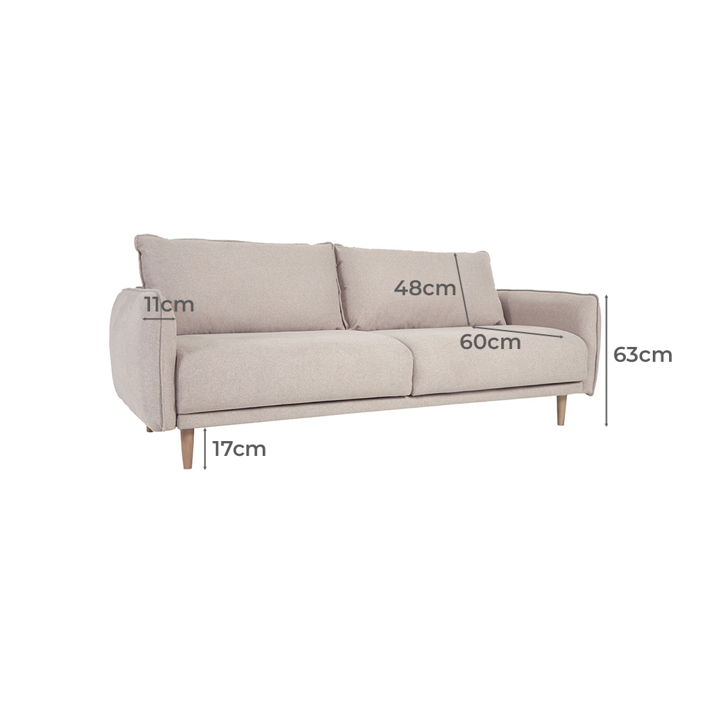 Sylvie 3 Seater Sofa