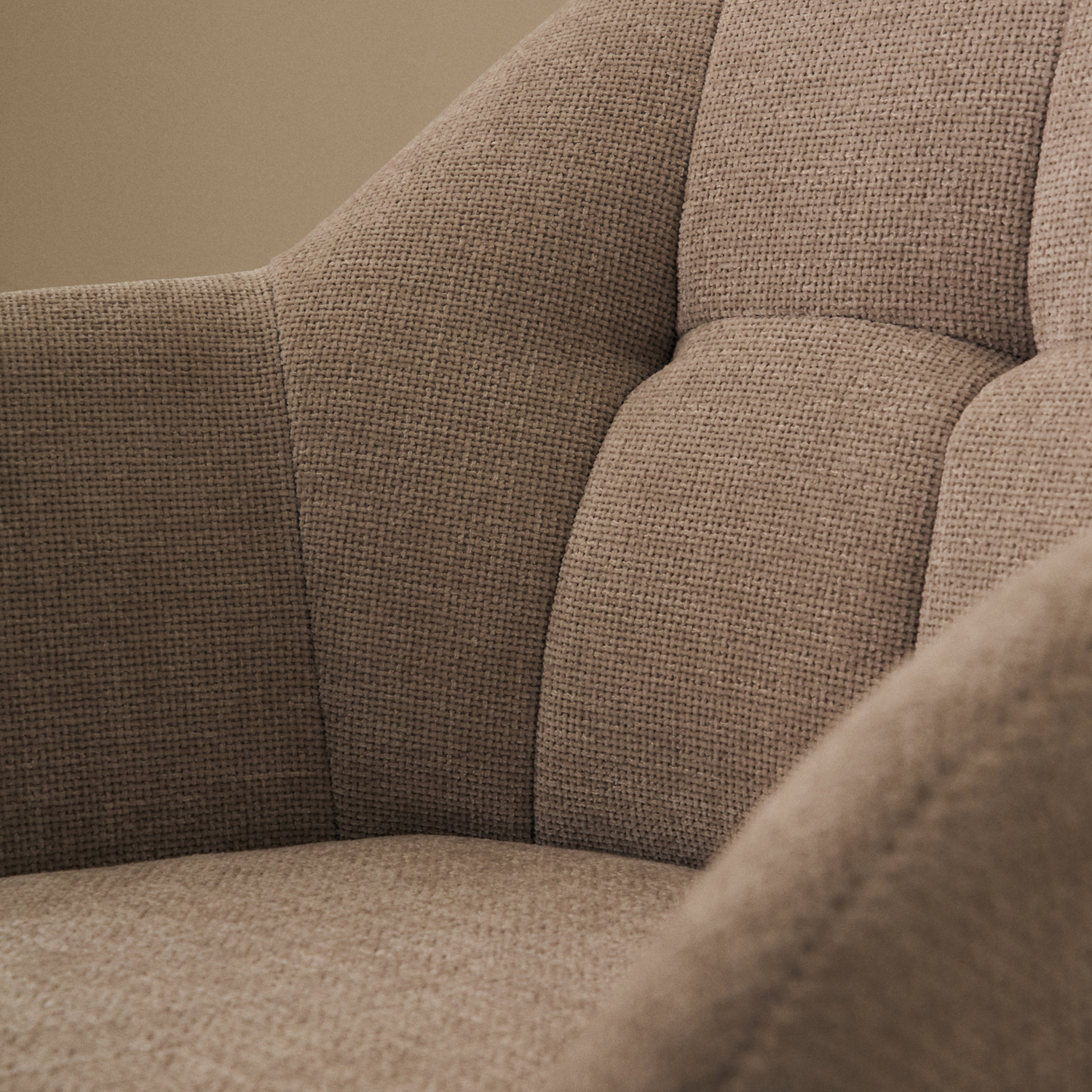 Meriden Chenille Swivel Armchair