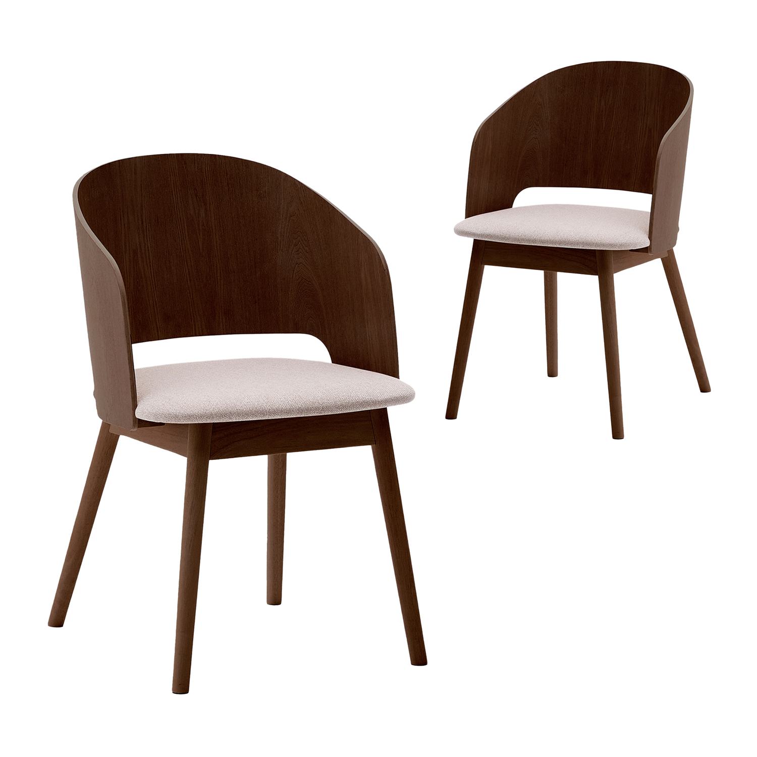 Shelton Rubberwood Dining Chairs