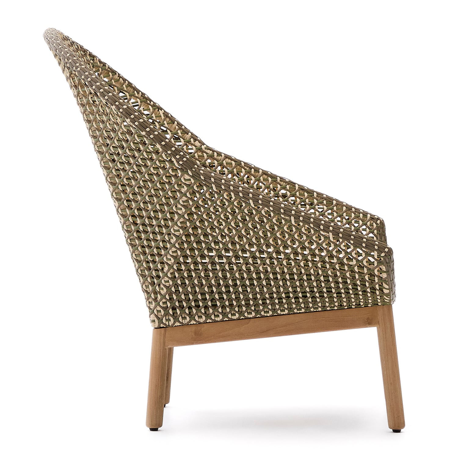 Tusca High-Back Rattan Outdoor Lounge Chair | Temple & Webster