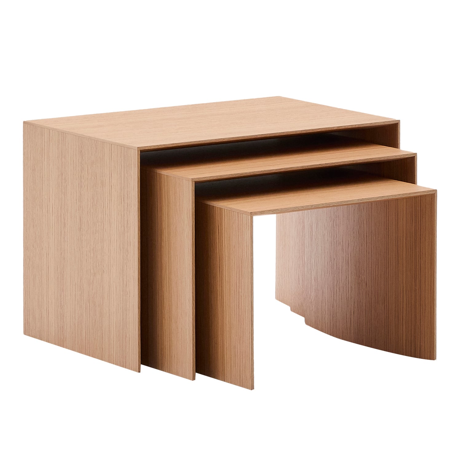 3 Piece Leander Nesting Side Table Set