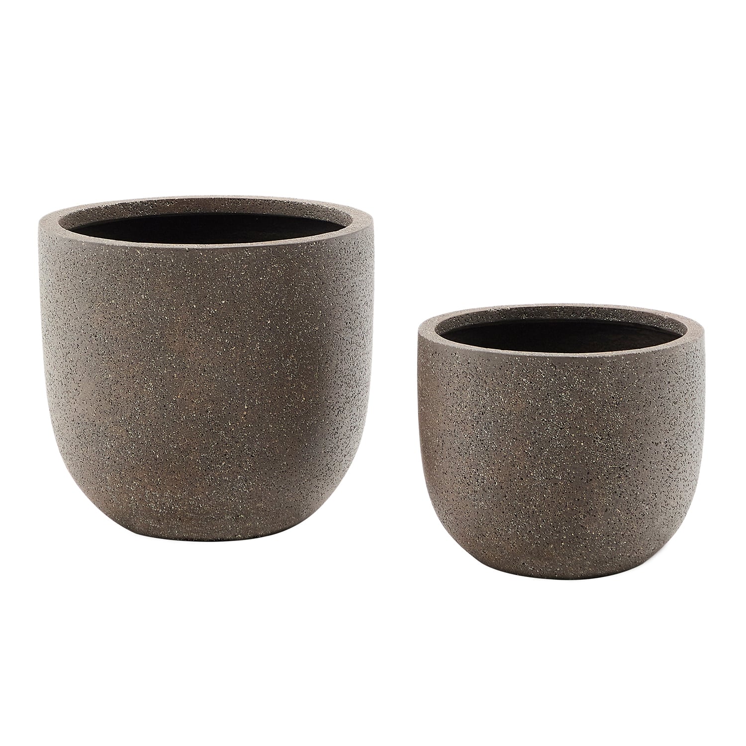 2 Piece Ludlow Cement Planter Set